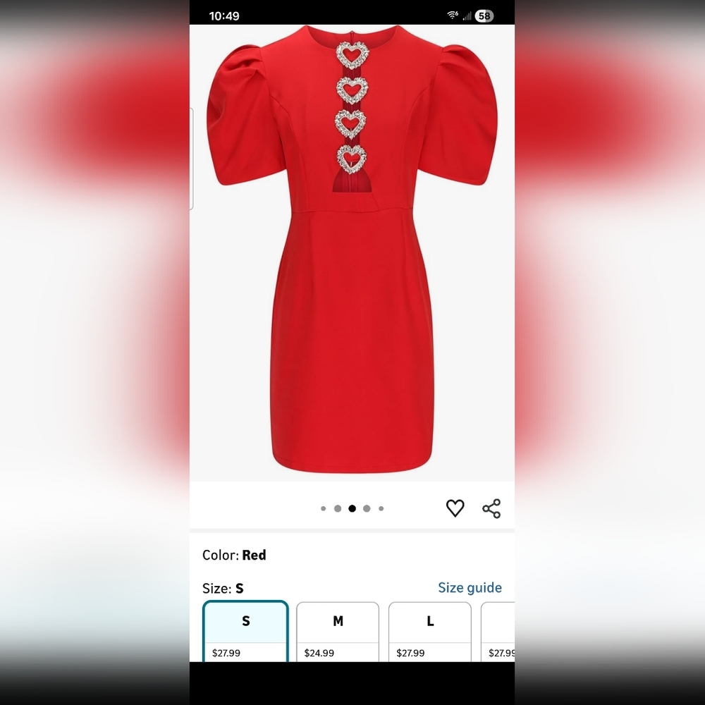 New Fun Little Red Dress